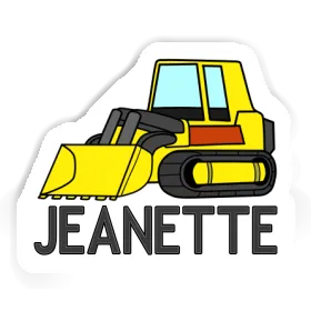 Sticker Jeanette Crawler Loader Image