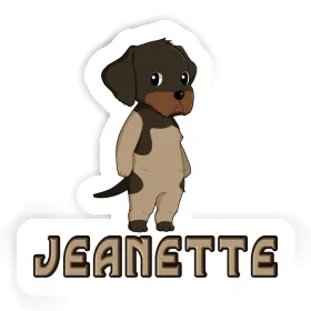 Jeanette Sticker German Wirehaired Image