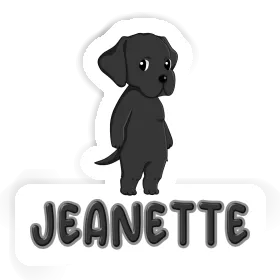 Sticker Labrador Jeanette Image