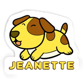 Sticker Dog Jeanette Image