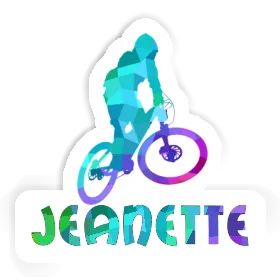 Downhiller Sticker Jeanette Image