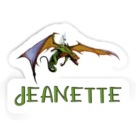 Sticker Jeanette Dragon Image