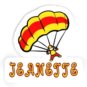 Sticker Jeanette Parachute Image