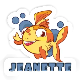 Jeanette Sticker Fish Image