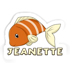 Sticker Fish Jeanette Image