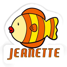 Sticker Fish Jeanette Image