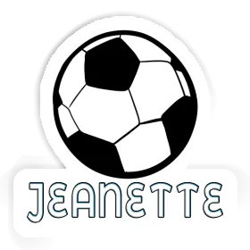 Football Sticker Jeanette Image