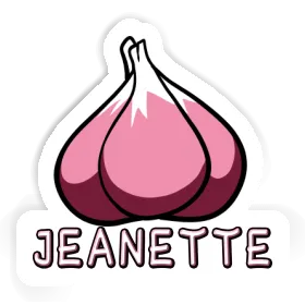 Sticker Jeanette Garlic clove Image