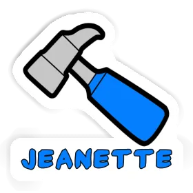 Hammer Sticker Jeanette Image