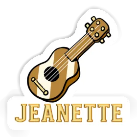 Guitar Sticker Jeanette Image