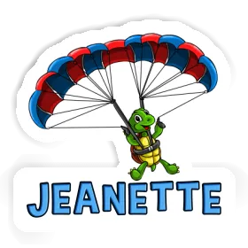 Jeanette Sticker Paraglider Image