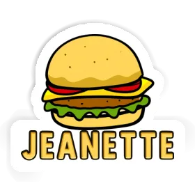 Sticker Jeanette Beefburger Image