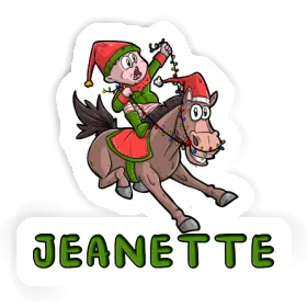 Jeanette Sticker Horse Image