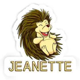 Sticker Hedgehog Jeanette Image