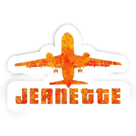 Sticker Jeanette Jumbo-Jet Image