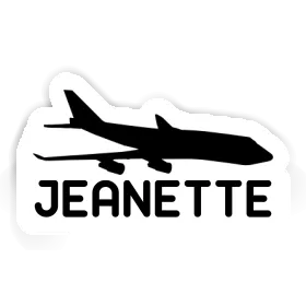 Sticker Jeanette Jumbo-Jet Image