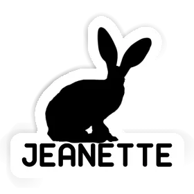 Jeanette Sticker Rabbit Image