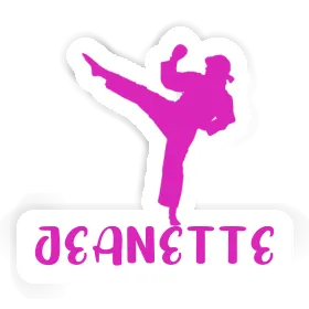 Sticker Jeanette Karateka Image