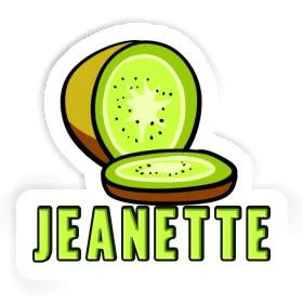 Sticker Kiwi Jeanette Image