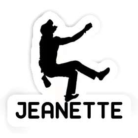 Sticker Climber Jeanette Image