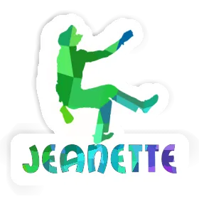 Sticker Climber Jeanette Image