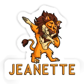 Lion Sticker Jeanette Image