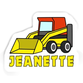 Low Loader Sticker Jeanette Image