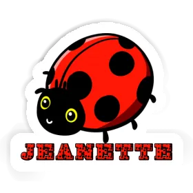 Jeanette Sticker Ladybird Image