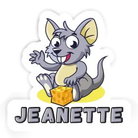 Sticker Jeanette Mouse Image