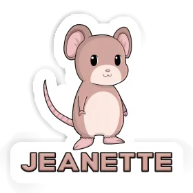 Sticker Jeanette Mouse Image