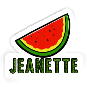 Sticker Jeanette Melon Image