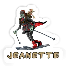 Sticker Jeanette Telemarker Image