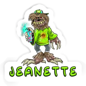 Monster Sticker Jeanette Image