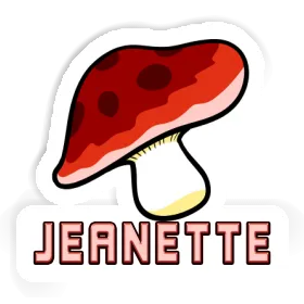 Sticker Jeanette Toadstool Image