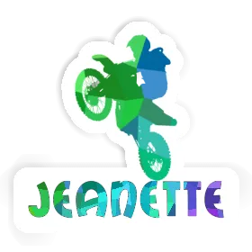 Jeanette Sticker Motocross Jumper Image