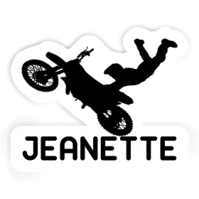 Jeanette Sticker Motocross Jumper Image