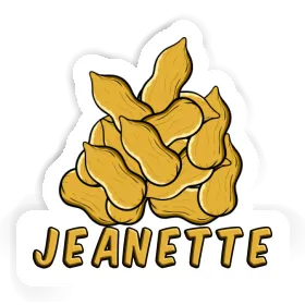 Nut Sticker Jeanette Image