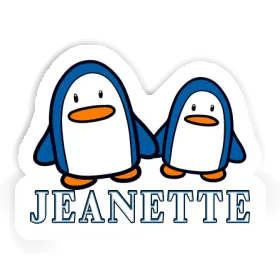 Penguin Sticker Jeanette Image