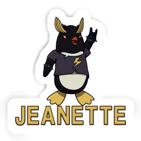 Sticker Jeanette Penguin Image