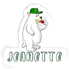 Ice Bear Sticker Jeanette Image