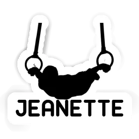 Sticker Jeanette Ring gymnast Image