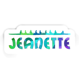 Sticker Rowboat Jeanette Image