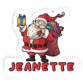 Santa Claus Sticker Jeanette Image