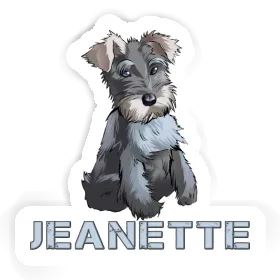 Jeanette Sticker Dog Image