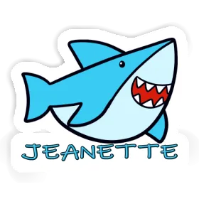 Sticker Shark Jeanette Image