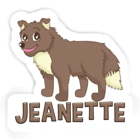 Sticker Jeanette Dog Image