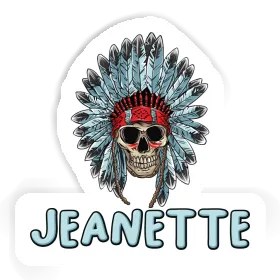 Sticker Indian Jeanette Image