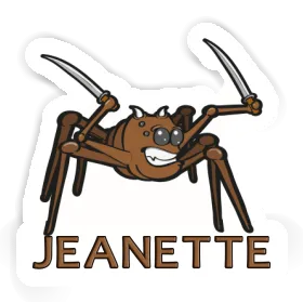 Sticker Spider Jeanette Image