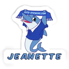 Sticker Dolphin Jeanette Image