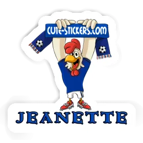 Jeanette Sticker Rooster Image